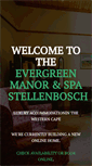 Mobile Screenshot of evergreenmanor.co.za
